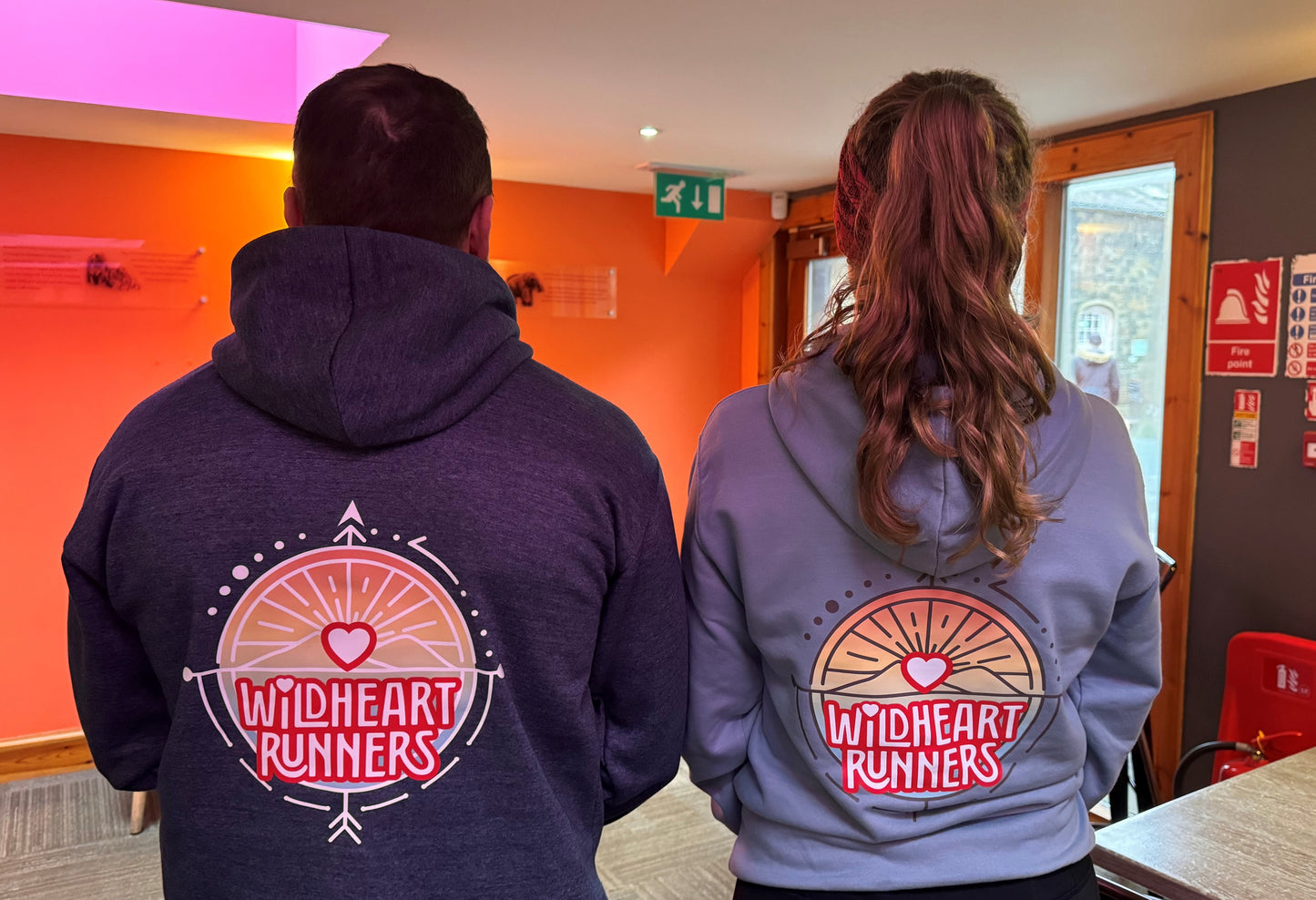 Unisex hoodies (navy blue)